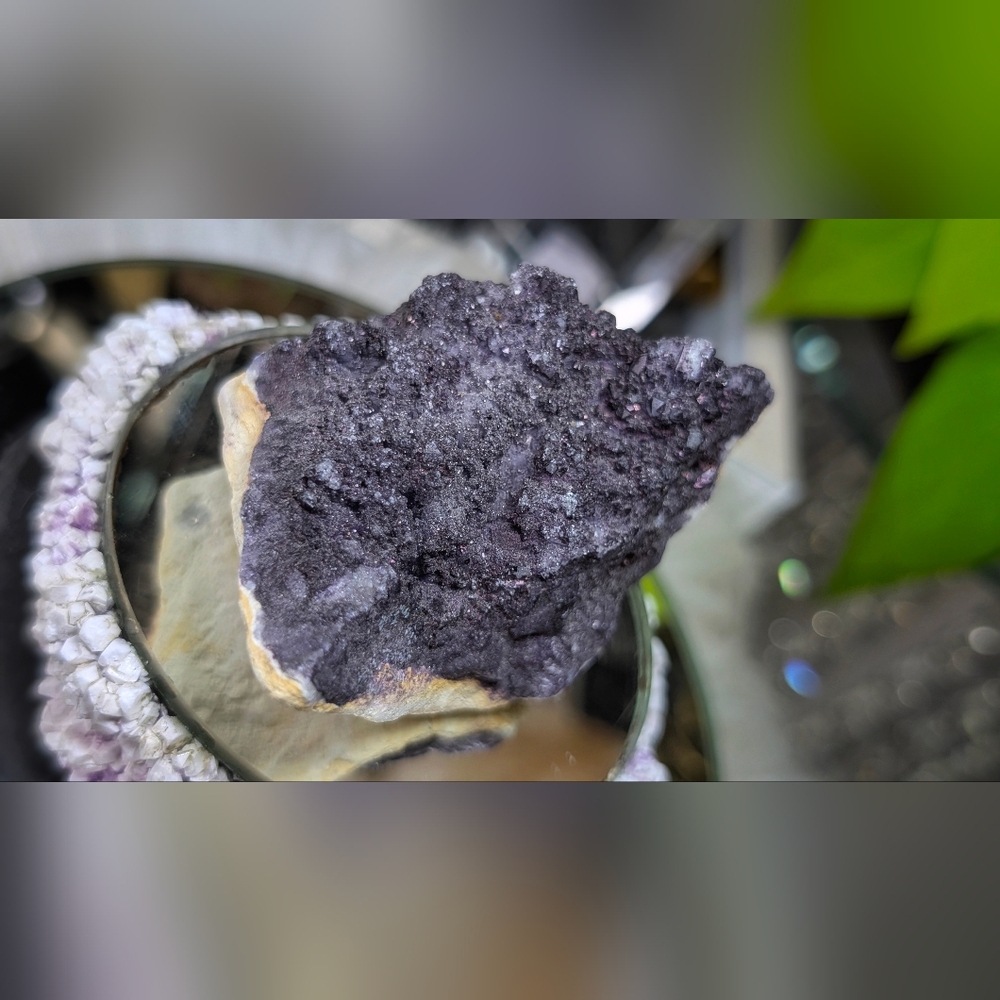 Dyed Amethyst Crystal Cluster